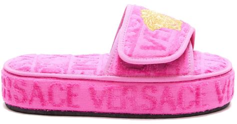 versace slippers women|versace bedroom slippers.